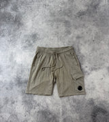 CP company grey cotton shorts