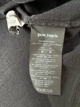 Palm angels black Miami logo tee
