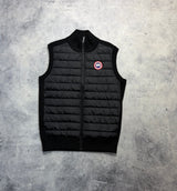 Canada goose black knit gilet