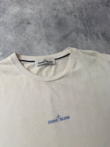 Stone island AW20 paint stroke white tee