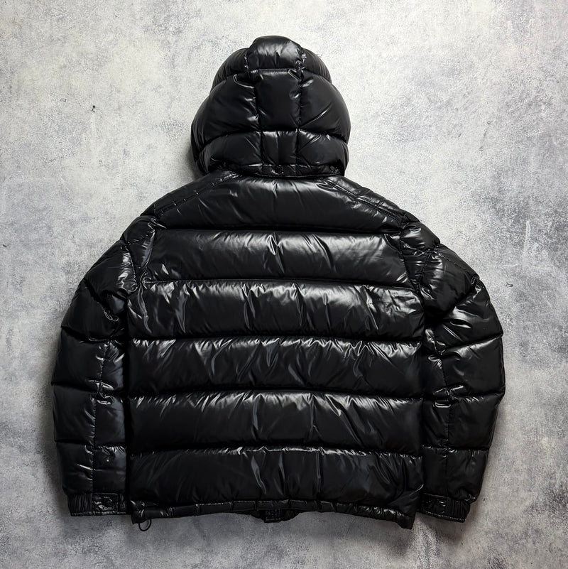 Moncler black maya giubbotto jacket