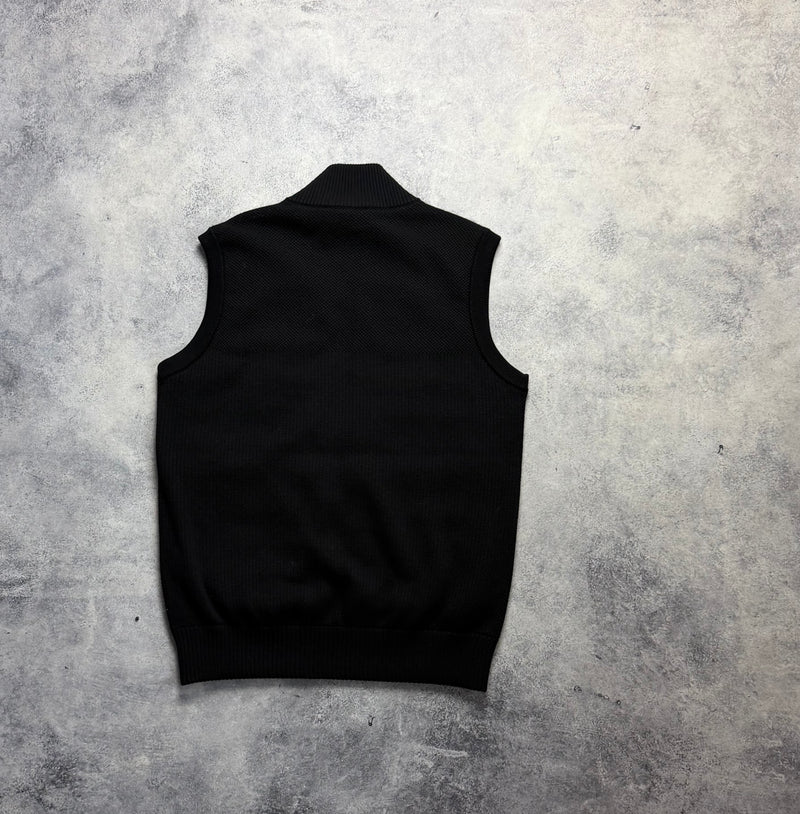 Canada goose black knit gilet