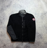 Canada goose black kelowna fleece jacket