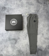 Canada goose black label grey Huron joggers
