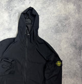 Stone island 2020 black skin touch nylon-tc jacket