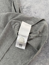 Moncler grey tri-logo tee