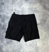 Stone island 2024 black cargo shorts