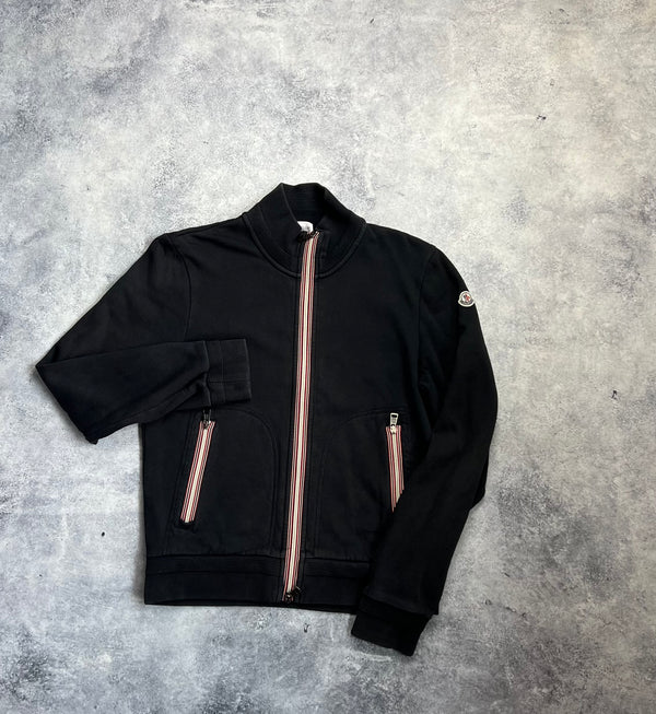 Moncler black maglia cardigan zip up