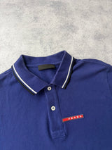 Prada blue polo shirt