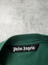 Palm angels dark green kill the bear star eyes tee