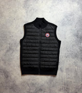 Canada goose black knit gilet