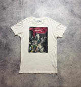 Off-white Caravaggio painting white graphic tee