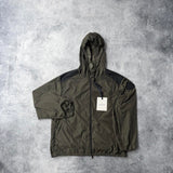 Moncler anthracite giubbotto khaki jacket