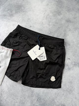 Moncler black swim shorts BNWT