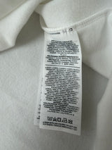 Nike dri-fit white 1/4 zip track top