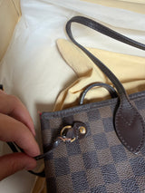Louis Vuitton Damier neverfull PM canvas handbag