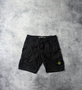 Stone island SS21 black cargo shorts