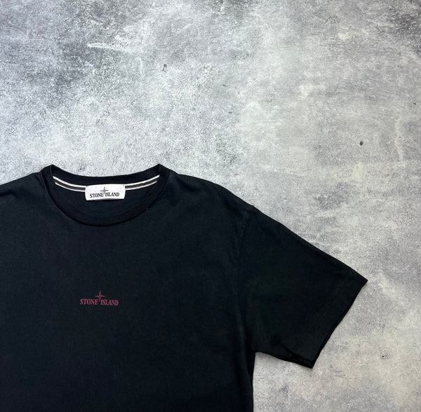 Stone island 2020 black graphic tee