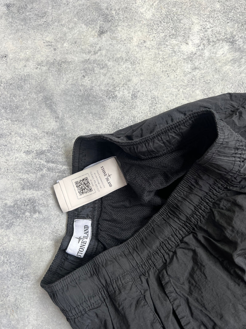 Stone island black swim shorts