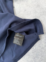 Prada navy polo shirt