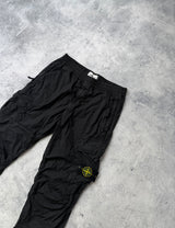 Stone island SS21 black cargo trousers