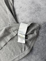 Moncler grey tri-logo tee