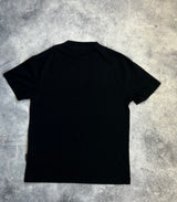 Palm angels black yellow star sprayed tee