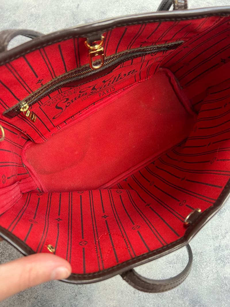 Louis Vuitton vintage Damier ebene nevefull tote bag
