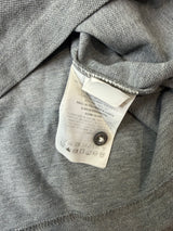 Moncler grey polo shirt