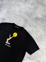 Palm angels black pin up tee