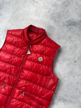 Moncler red GUI gilet