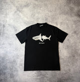 Palm angels black shark graphic tee