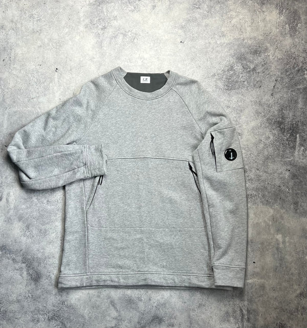 CP company grey pullover jumper