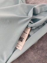 Stone island light blue polo shirt
