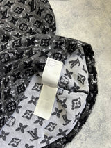 Louis Vuitton grey & black monogram tee