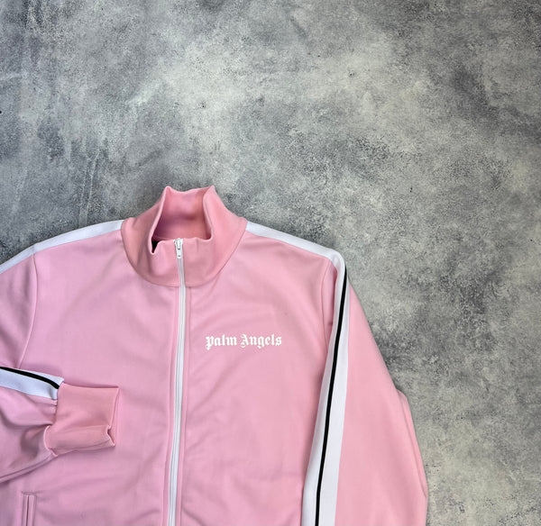 Palm angels pink track jacket