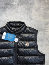 Moncler black GUI gilet