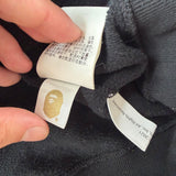 Bape x ghostbusters ape head crewneck black