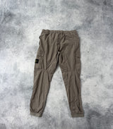 Stone island SS24 dove grey cuffed cargo trousers