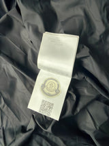 Moncler massereau nylon hooded black jacket