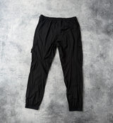 Stone island tela black cargo trousers