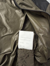 Moncler anthracite giubbotto khaki jacket