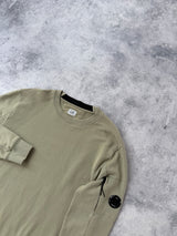 CP company sage green jumper