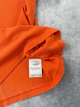 Moncler orange polo shirt