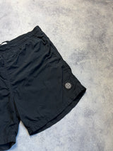 Stone island black swim shorts