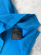 Prada blue polo shirt
