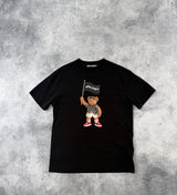 Palm angels black pirate bear tee