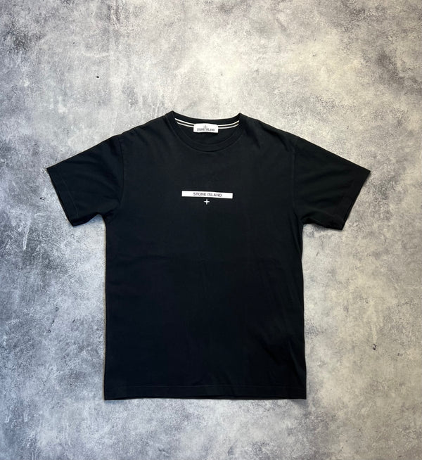 Stone island 2021 black tee