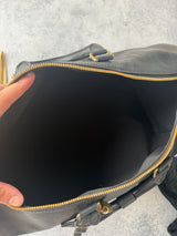 Louis Vuitton black Epi leather Keepall 45