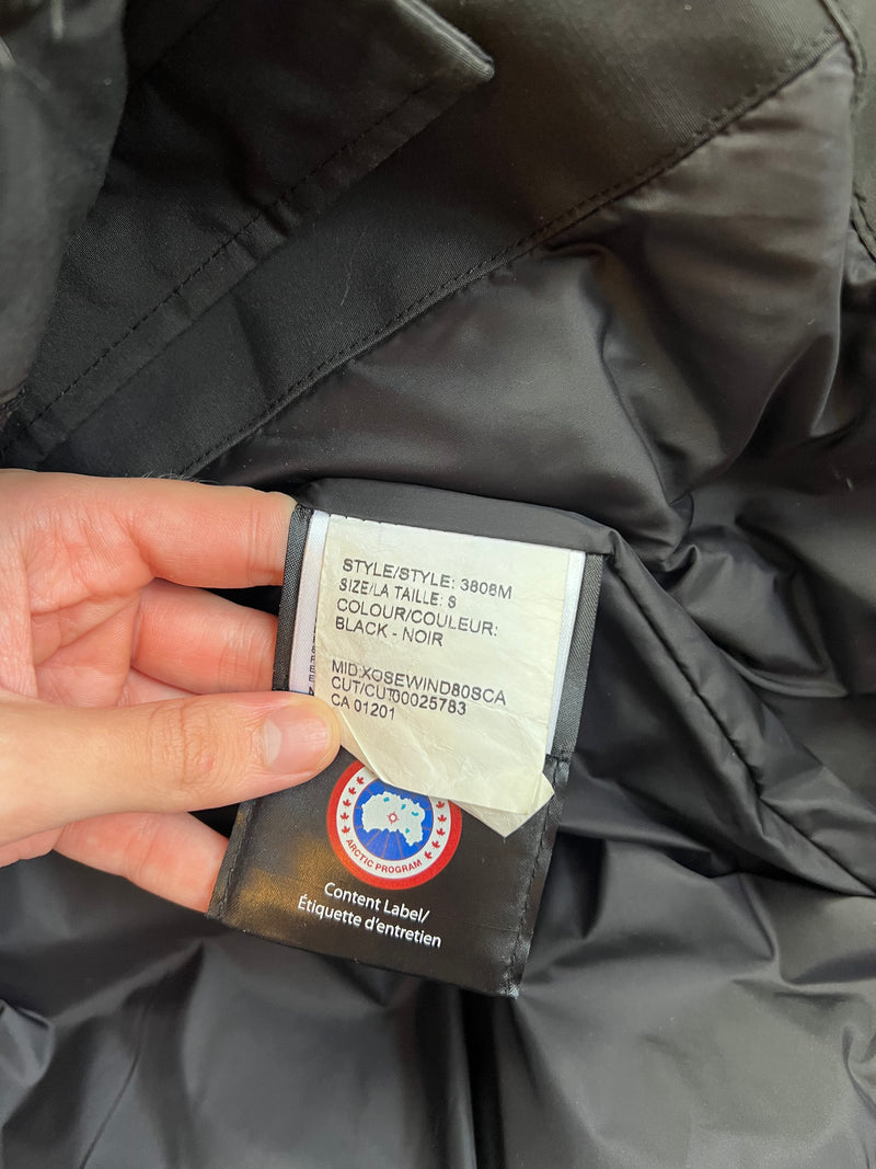 Canada goose black Wyndham parka